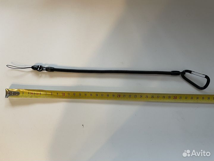 Пружинный шнур с карабином