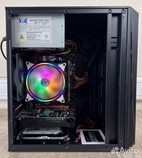Мощный компьютер (GTX 1050 Ti/ 16 гб/ 1620)