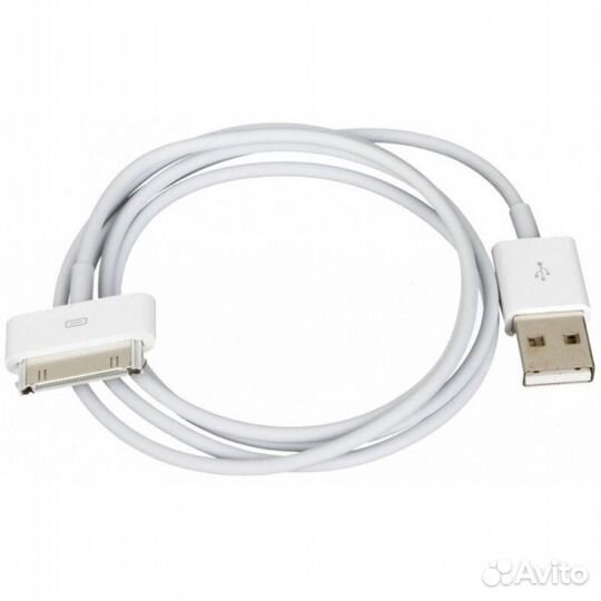 Кабель USB x apple для iPhone 30-PIN-1.0m. BelsisS