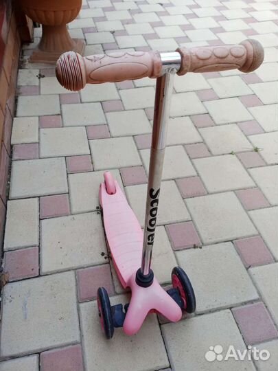 Детский самокат 3 х колесный