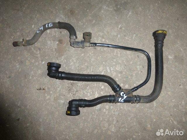 С4 трубки рециркуляции Citroen