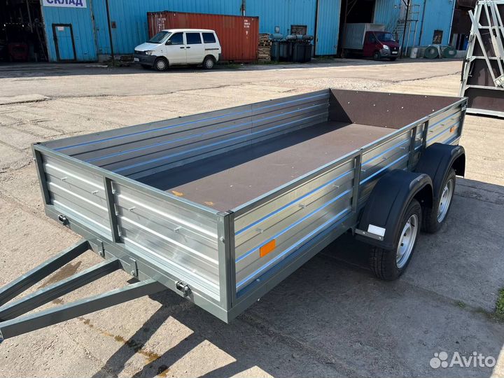 Прицеп двухосный Мустанг 3.5х1.5 м (самосвал)