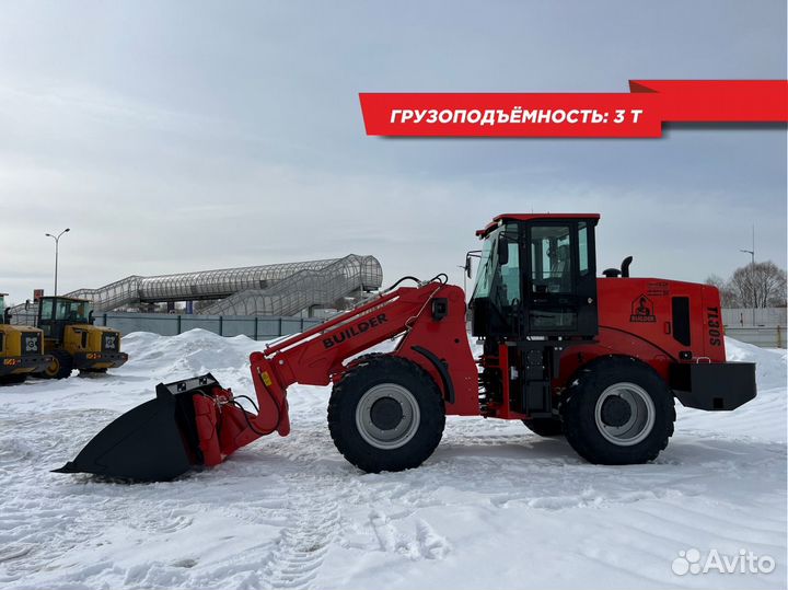 Телескопический погрузчик Builder TL30S, 2024