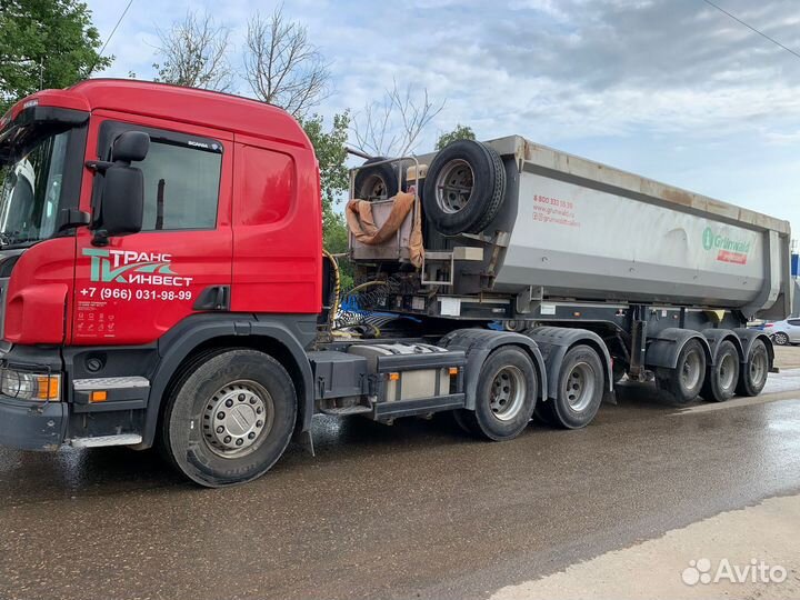 Scania P440CA с полуприцепом, 2018