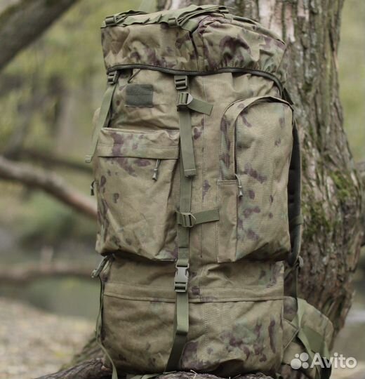 Военый Рюкзак каркасный рамный 120л