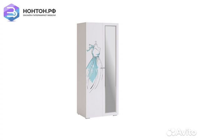 Шкаф 2-створчатый Гламур