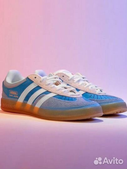 Кроссовки Adidas gazelle indor x BAD bunny