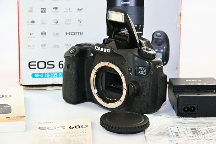 Canon EOS 60D 18.0MP зеркалка body