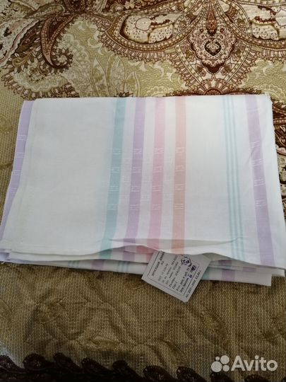 Простынь лен времен СССР р. 214х150