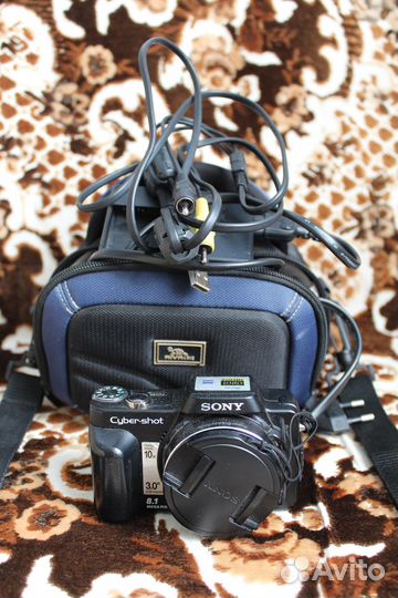 Цифровой фотоаппарат sony cyber shot dsc-h10