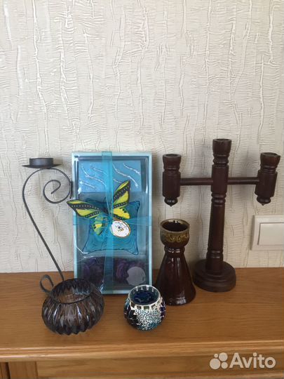 Подсвечники для романтики Европа,Турция, СССР
