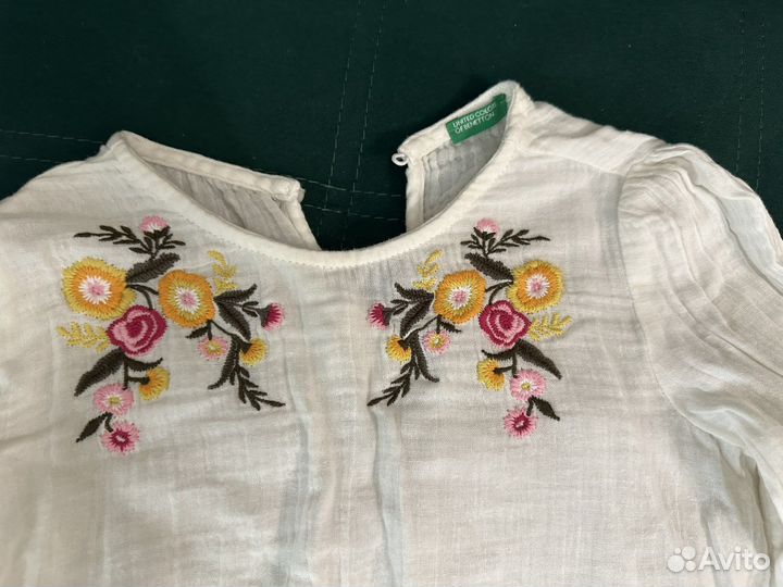 Рубашка для девочки united colors of benetton