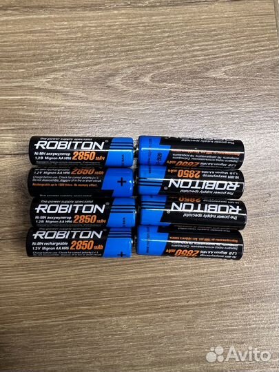 Зарядные батарейки Robiton