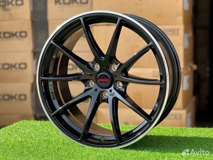 Разноширокие диски Rays G25 r18 5x120