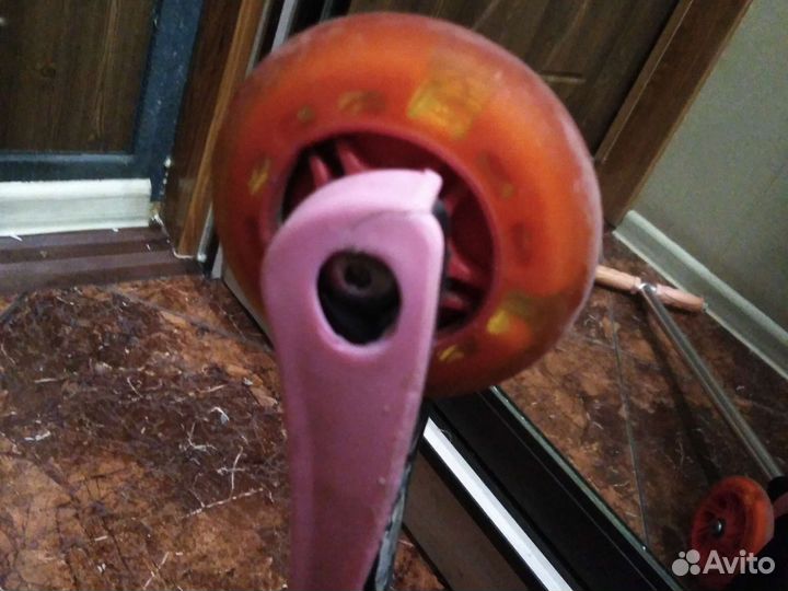 Самокат детский трехколесный бу