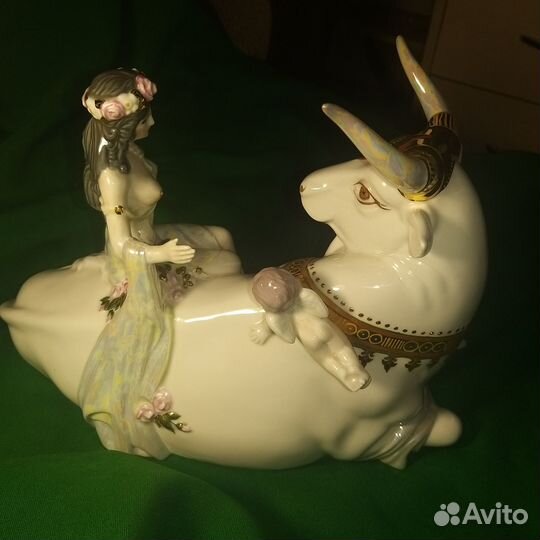 Редкая статуэтка фарфор, фигурка Коростень
