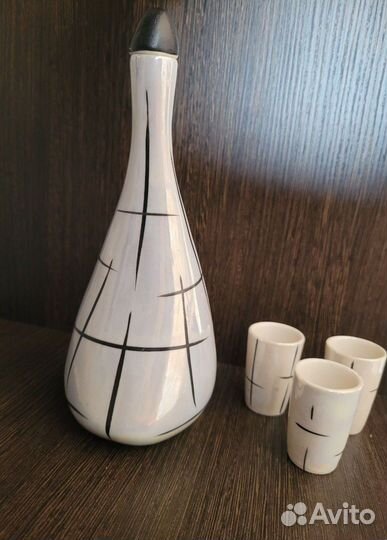 Набор из штофа 