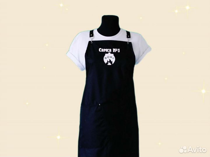 Фартук для кафе с логотипом