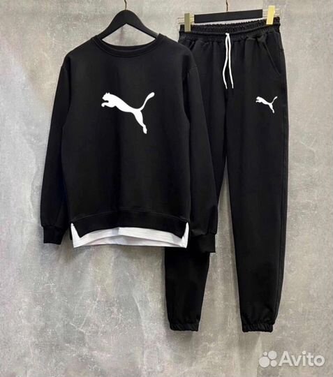 Костюм спортивный тонкий Puma р. 128-158