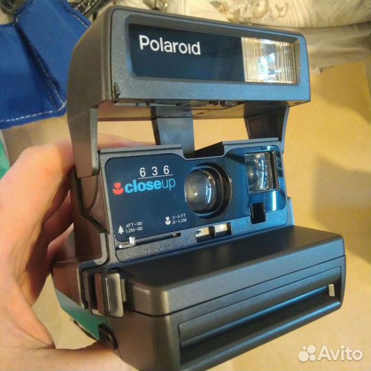 Плёночный фотоаппарат Polaroid 636 closeup