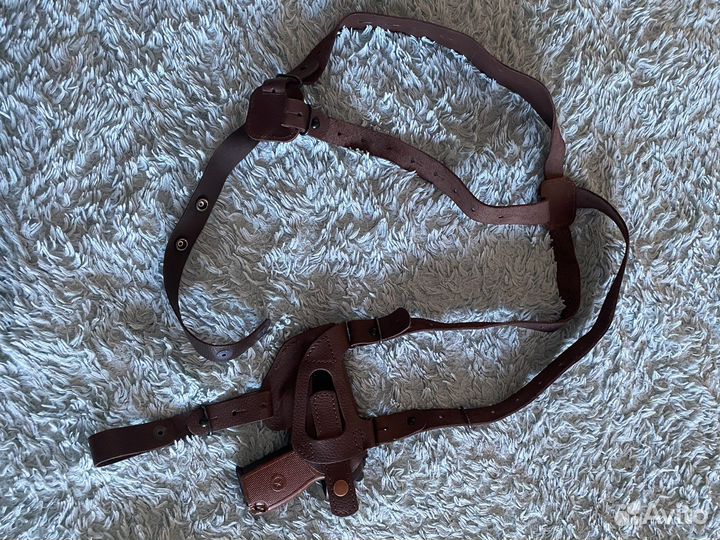 Кобура кожаная для пм