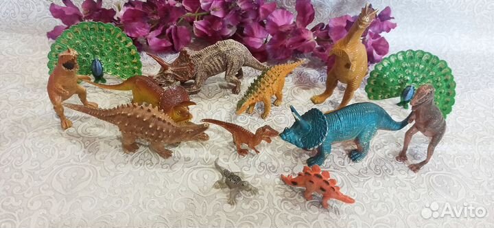Игрушки фигурки животных пакетом