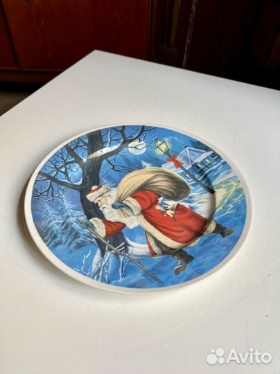 Новогодняя тарелка