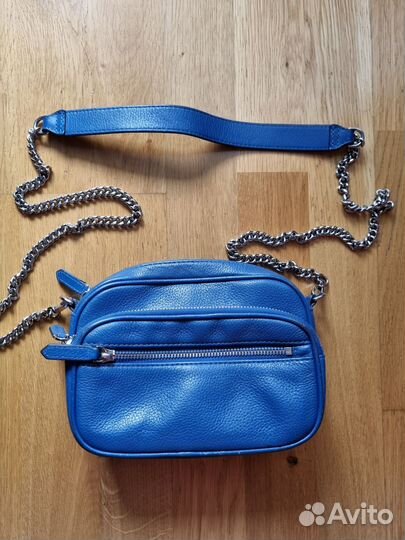 Клатч кожаный