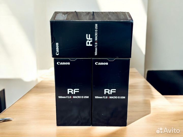 Canon RF 100mm f/2.8L Macro IS USM Новый