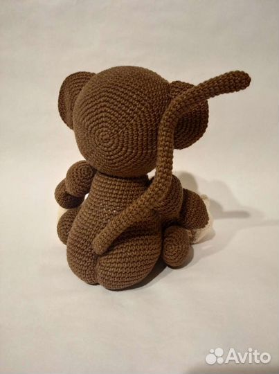 Мягкая игрушка ручной работы. Обезьянка
