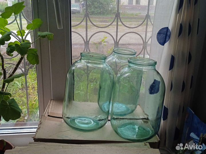 Банка стеклянная 3литра