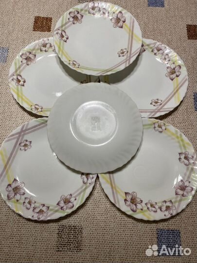 Тарелки для вторых блюд, нарезки, d 19 см