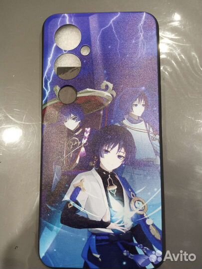 Силиконовый чехол, Геншин Импакт Tecno Pova 4 Pro