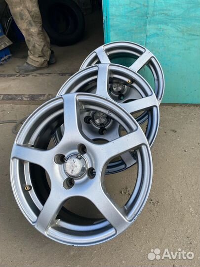Литые диски р15 4 100