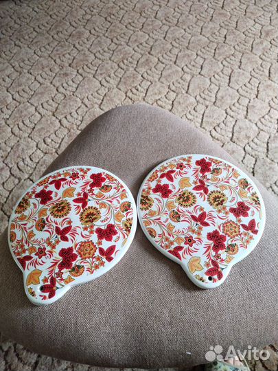 Подставки под горячее, салфетница, ситечки для чая