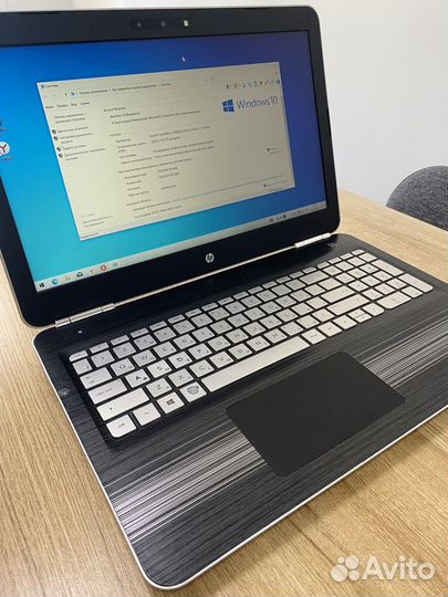 Игровой ноутбук HP i5 6300HQ 20 GB, SSD 256