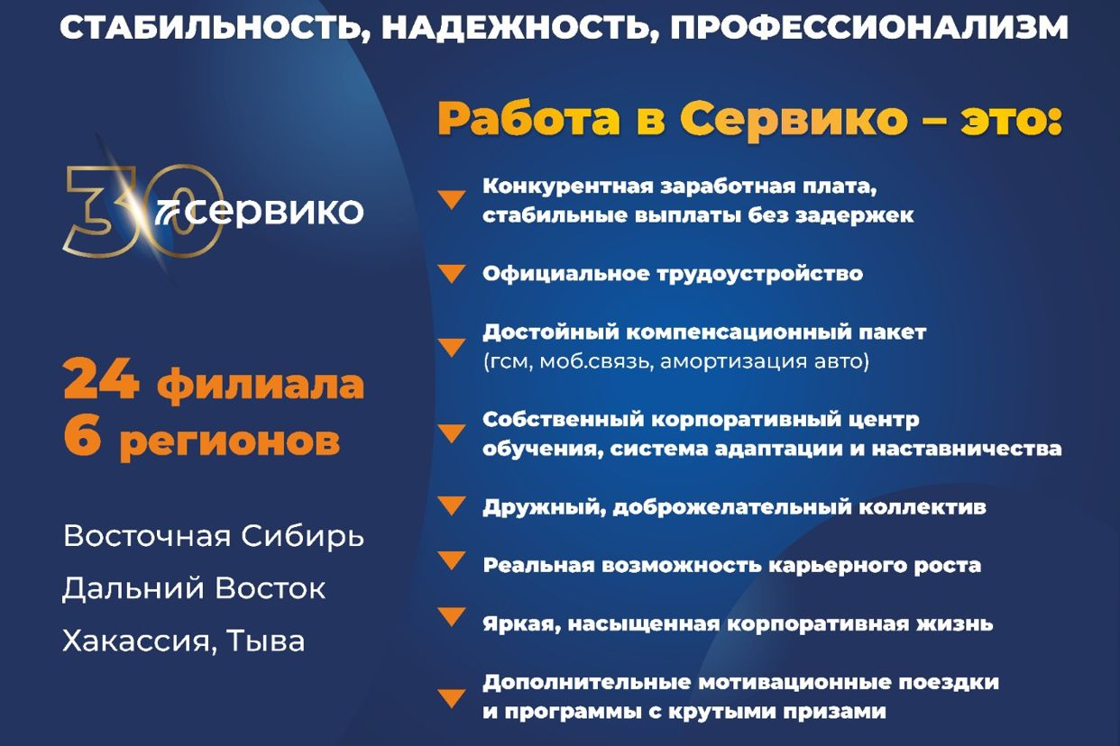 Работа в ООО Сервико — вакансии и отзывы о работадателе ООО Сервико на Авито