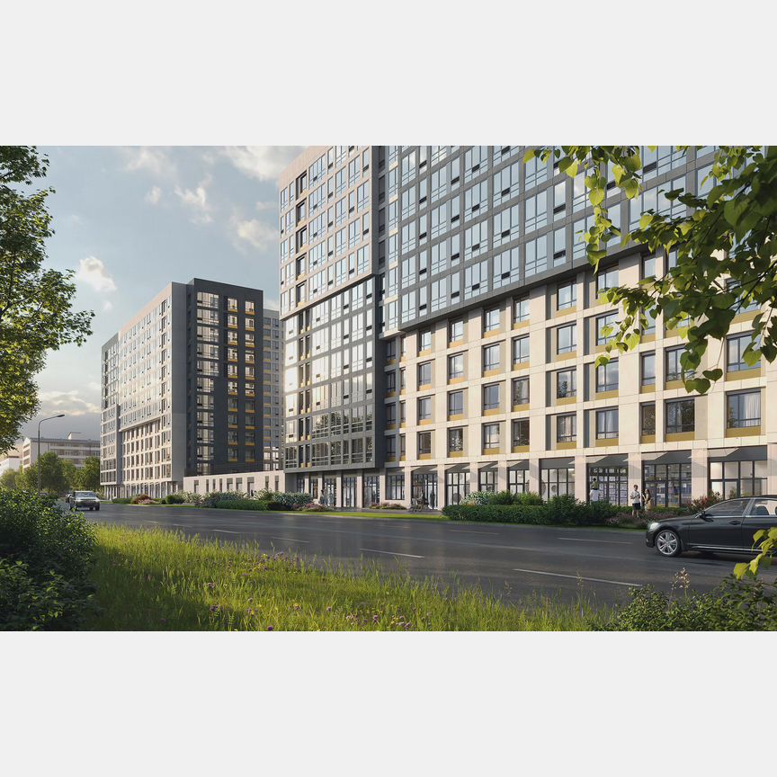 3-к. квартира, 83,4 м², 8/16 эт.