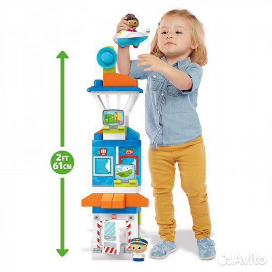 Конструктор mega bloks аэропорт