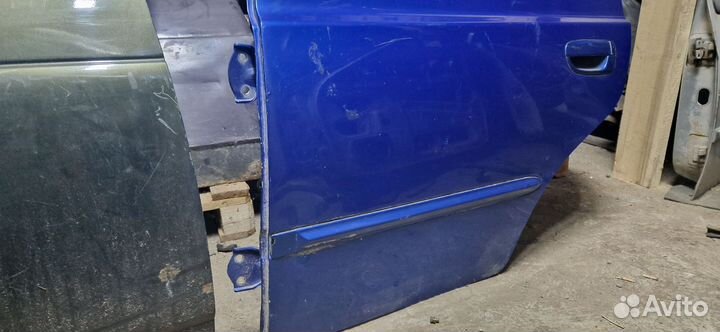 Дверь задняя левая hyundai accent
