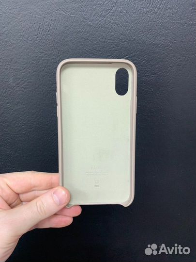 Кожаный чехол iPhone XR