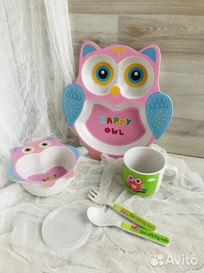 Набор детской посуды новый