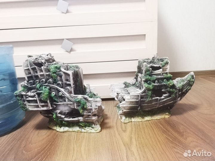 Корабль для аквариума