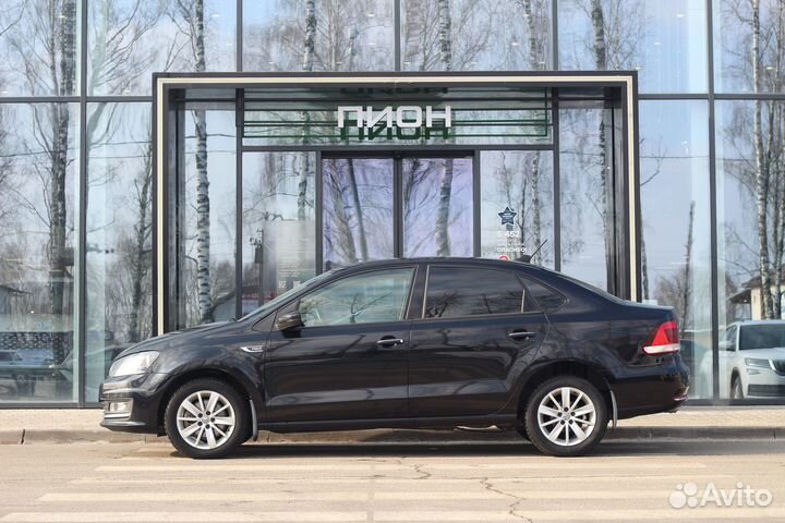 Volkswagen Polo 1.6 AT, 2017, 106 581 км