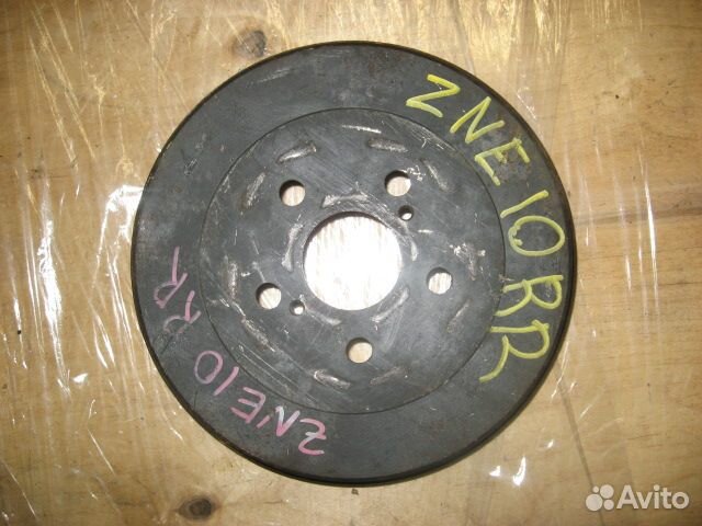 Барабан тормозной toyota ZNE10 wish