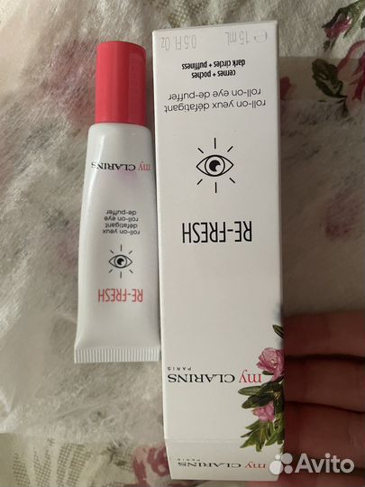 Крем под глаза clarins и база под макияж nyx