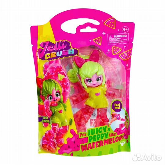 Новая Фигурка Jelli Crush Пипси Краш тянущаяся 418