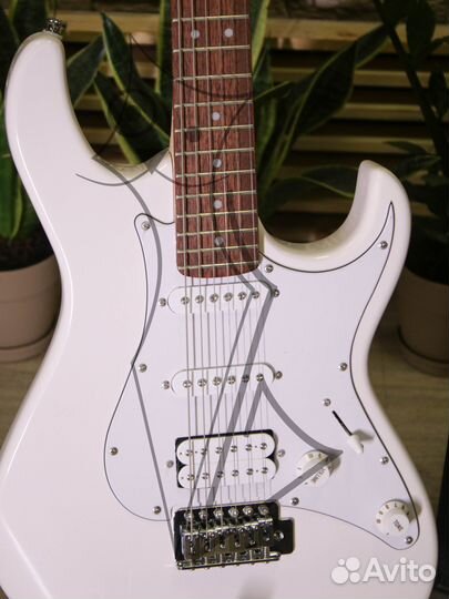 Электрогитара cort розовая + (Аксессуары)