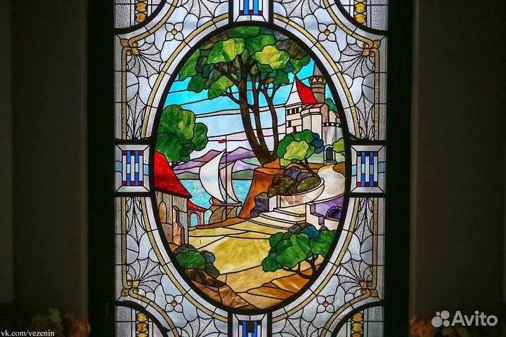 Витражные мягкие окна
