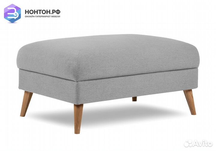 Банкетка Верден серая